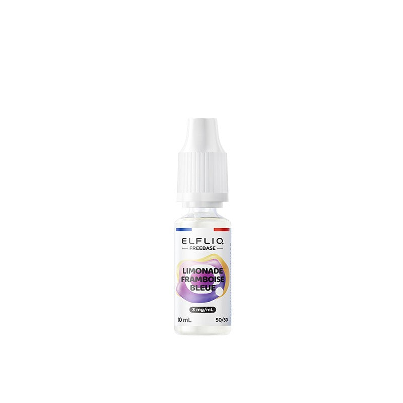 E-Liquide Elfbar Elfliq Freebase Limonade Framboise Bleue 10ml 3 mg | VAPEVO