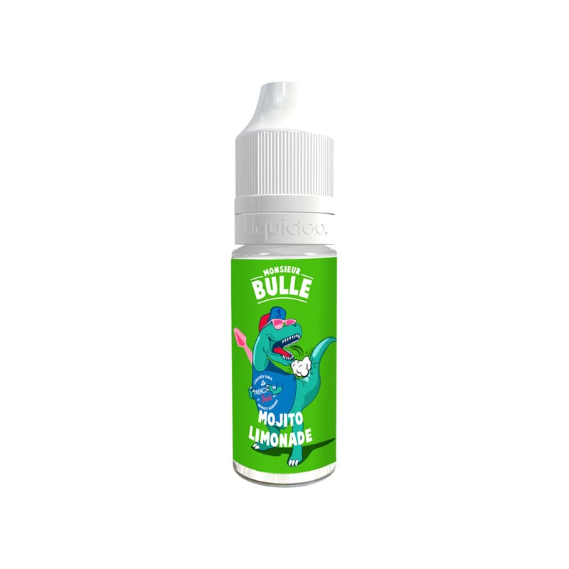 E-Liquide Liquideo Monsieur Bulle Mojito Limonade 10ml 0 mg | VAPEVO