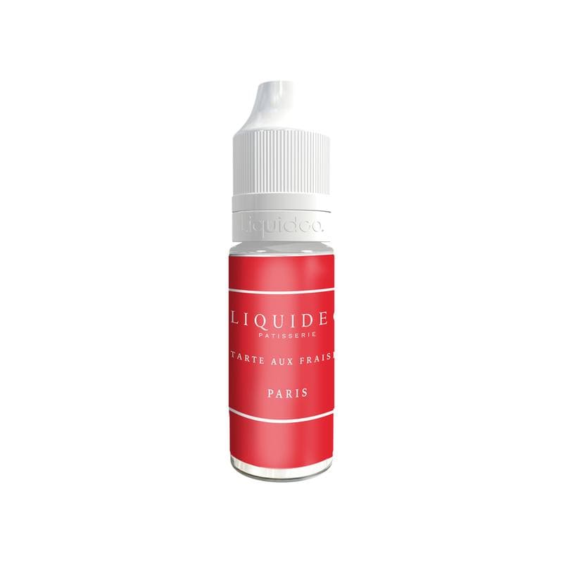 E-Liquide Liquideo Tarte aux Fraises 10ml 0 mg | VAPEVO