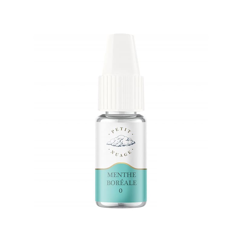 E-Liquide Petit Nuage Menthe Boréale 10ml 0 mg | VAPEVO