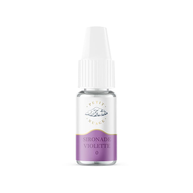 E-Liquide Petit Nuage Sironade Violette 10ml 0 mg | VAPEVO