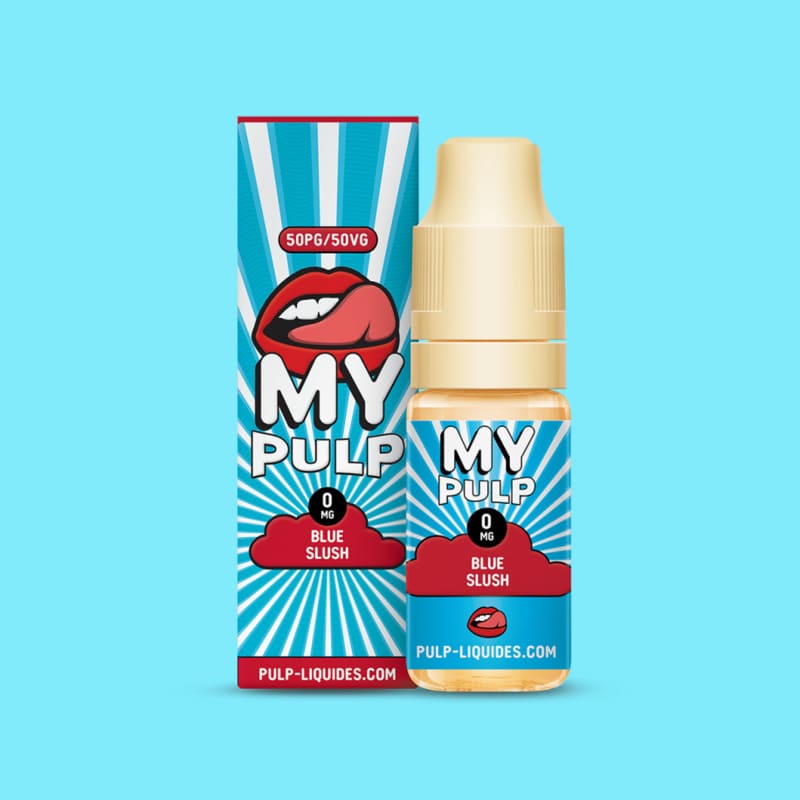 E-Liquide Pulp My Pulp Blue Slush 10ml 0 mg | VAPEVO