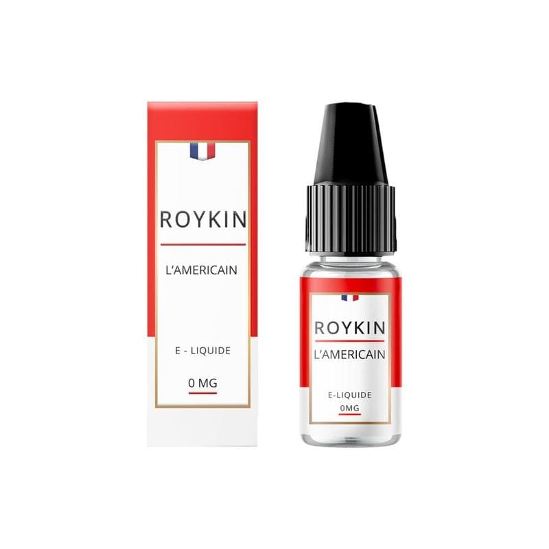 E-Liquide Roykin L'Américain 10ml 0 mg | VAPEVO