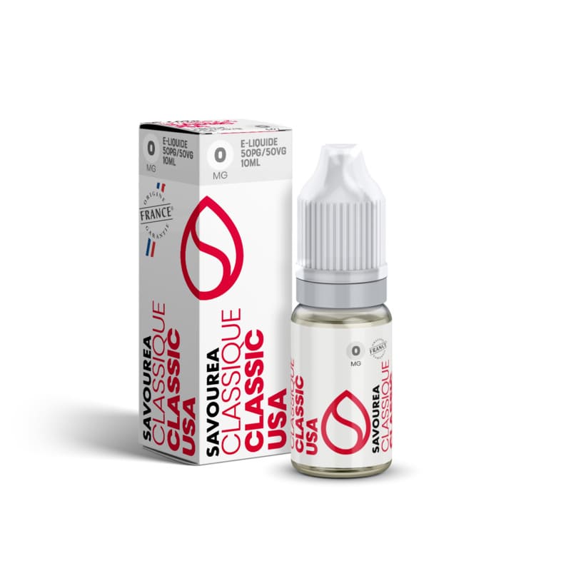 E-Liquide Savourea Classic USA 10ml 0 mg | VAPEVO