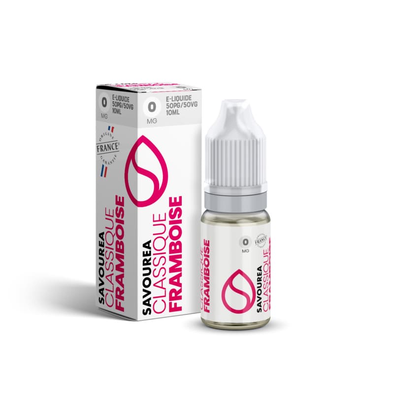 E-Liquide Savourea Framboise 10ml 0 mg | VAPEVO