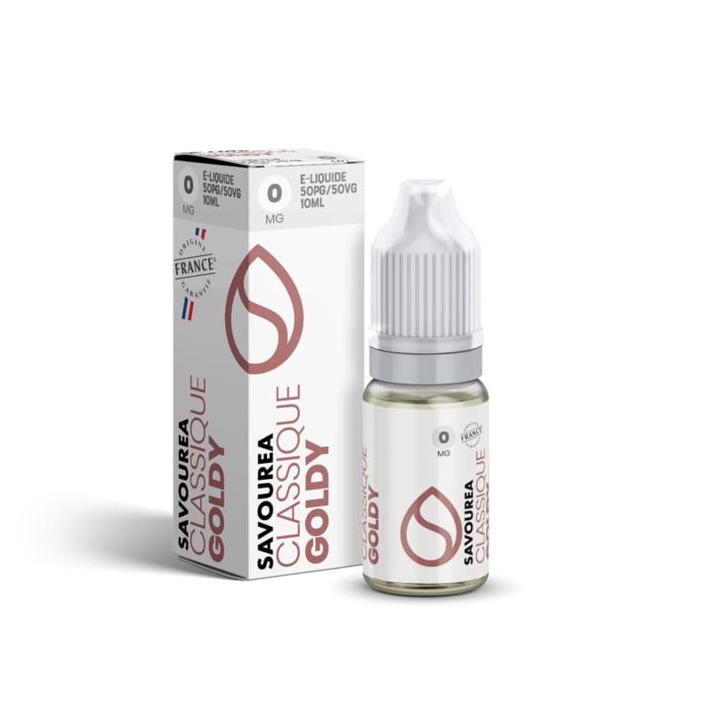 E-Liquide Savourea Goldy 10ml 0 mg | VAPEVO