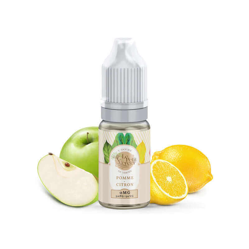 E-Liquide Savourea Le Petit Verger Pomme Citron 10ml 3 mg | VAPEVO