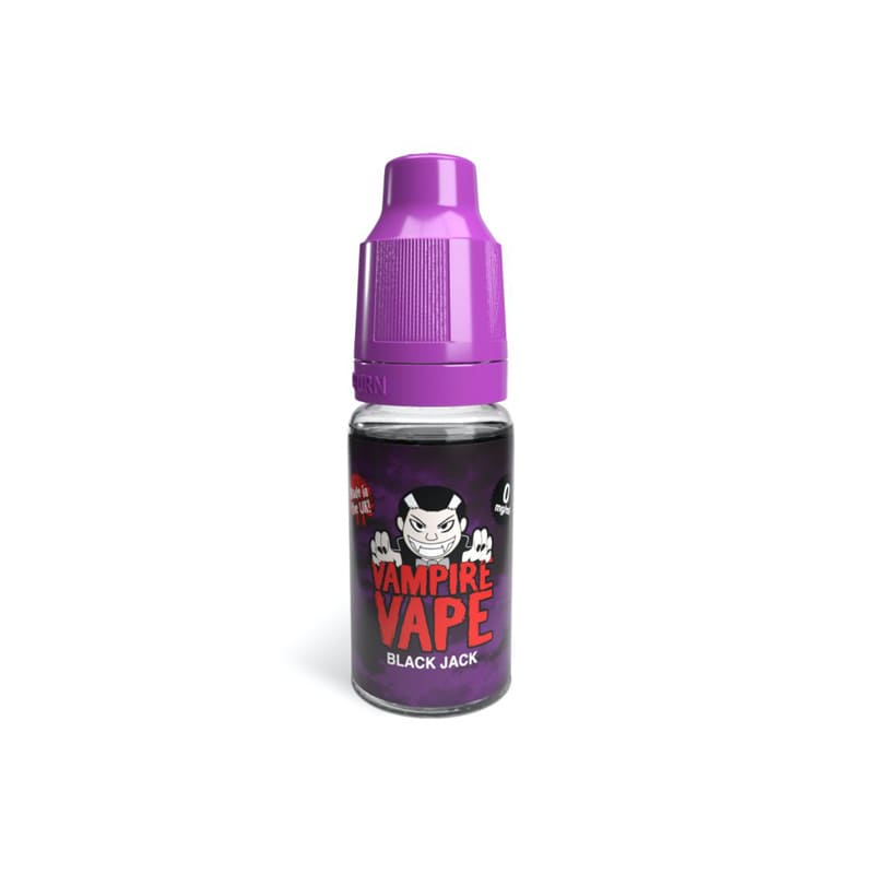E-Liquide Vampire Vape Black Jack 10ml 0 mg | VAPEVO