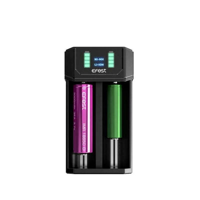 EFEST Mega USB - Chargeur Accus 2 Slots | VAPEVO