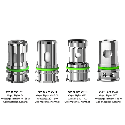 ELEAF GZ - Pack de 5 Résistances-0.2 ohm-VAPEVO