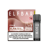 ELFBAR ELFA - Pack de 2 Cartouches 2ml 20mg-20 mg-Cola-VAPEVO