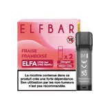 ELFBAR ELFA - Pack de 2 Cartouches 2ml 20mg-20 mg-Fraise Framboise-VAPEVO