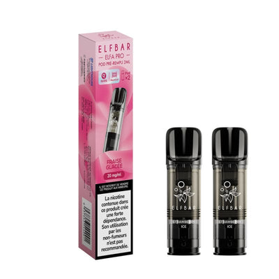 ELFBAR ELFA Pro - Pack de 2 Cartouches 2ml 10 mg Ananas Citron | VAPEVO