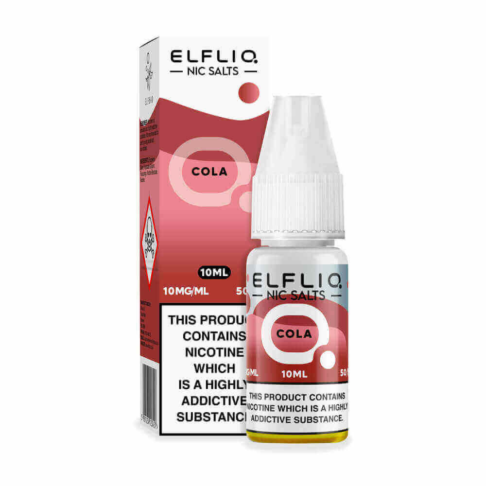 ELFBAR Elfliq Cola - Sel de nicotine 10ml-VAPEVO