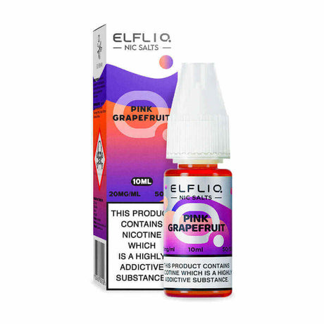 ELFBAR Elfliq Pink Grapefruit - Sel de nicotine 10ml-VAPEVO