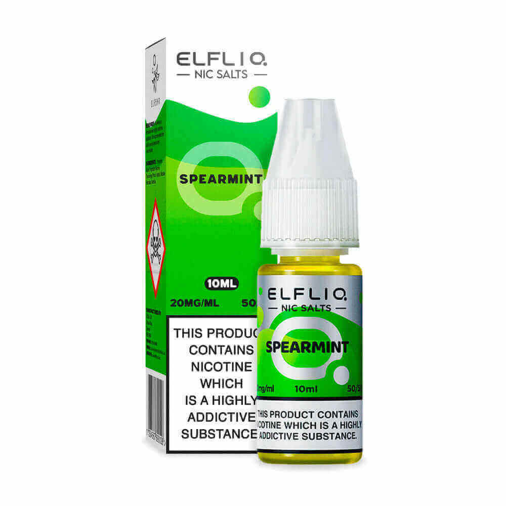 ELFBAR Elfliq Spearmint - Sel de nicotine 10ml-VAPEVO