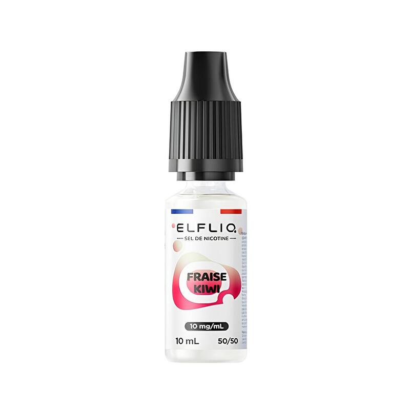 ELFBAR Elfliq Strawberry Kiwi - Sel de nicotine 10ml 5 mg | VAPEVO