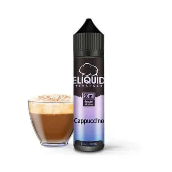 ELIQUID FRANCE Capuccino - E-liquide 50ml-0 mg-VAPEVO