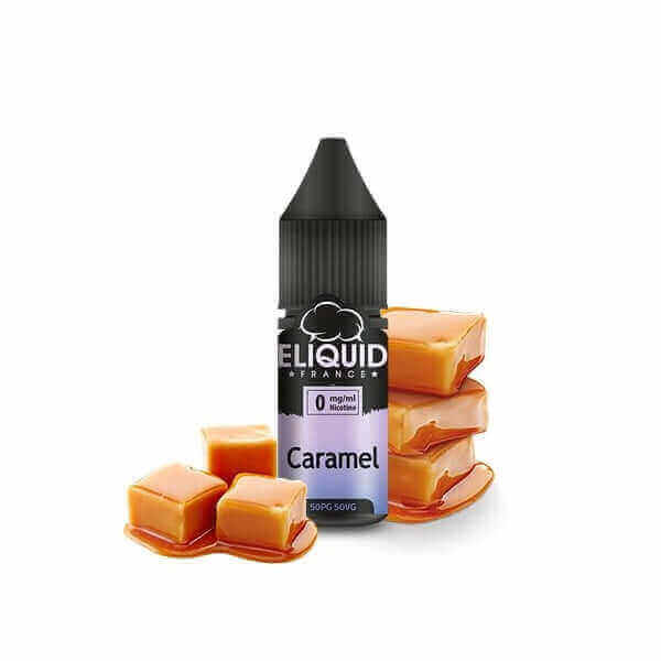 ELIQUID FRANCE Caramel - E-liquide 10ml-VAPEVO