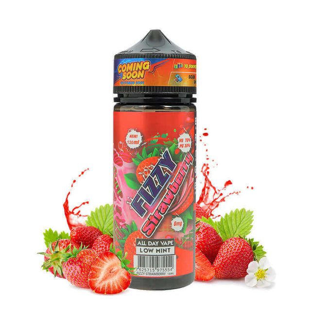FIZZY Strawberry - E-liquide 100ml - VAPEVO