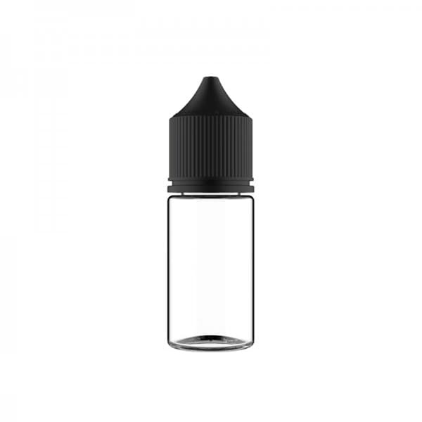 Flacon Chubby Gorilla Unicorn PET V3 Transparent Black Cap 30 ml | VAPEVO