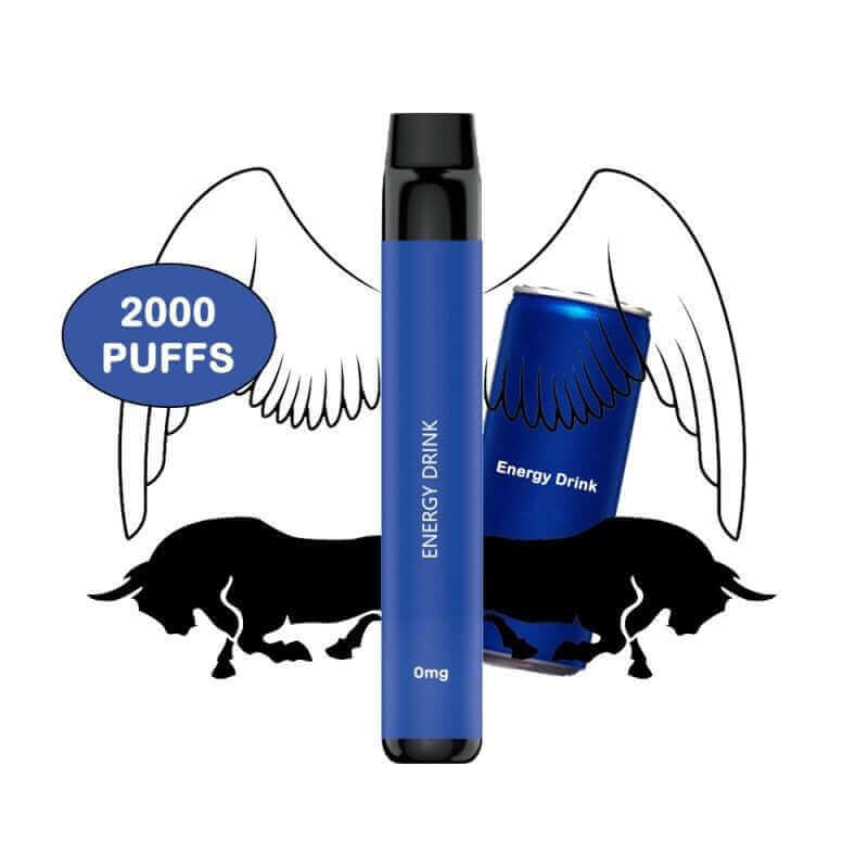 FLAWOOR MAX - Pod Jetable 2000 Puffs-0 mg-Energy Drink-VAPEVO