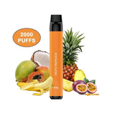 FLAWOOR MAX - Pod Jetable 2000 Puffs-0 mg-Fruits Tropicaux-VAPEVO