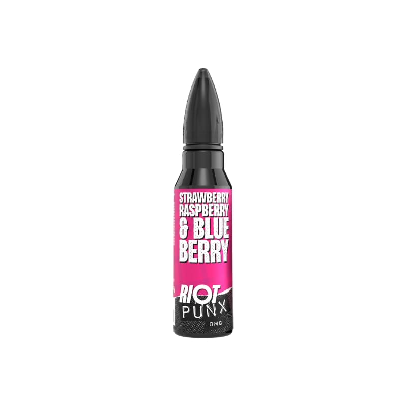 RIOT Punx Fraise Framboise & Myrtille - E-liquide 50ml