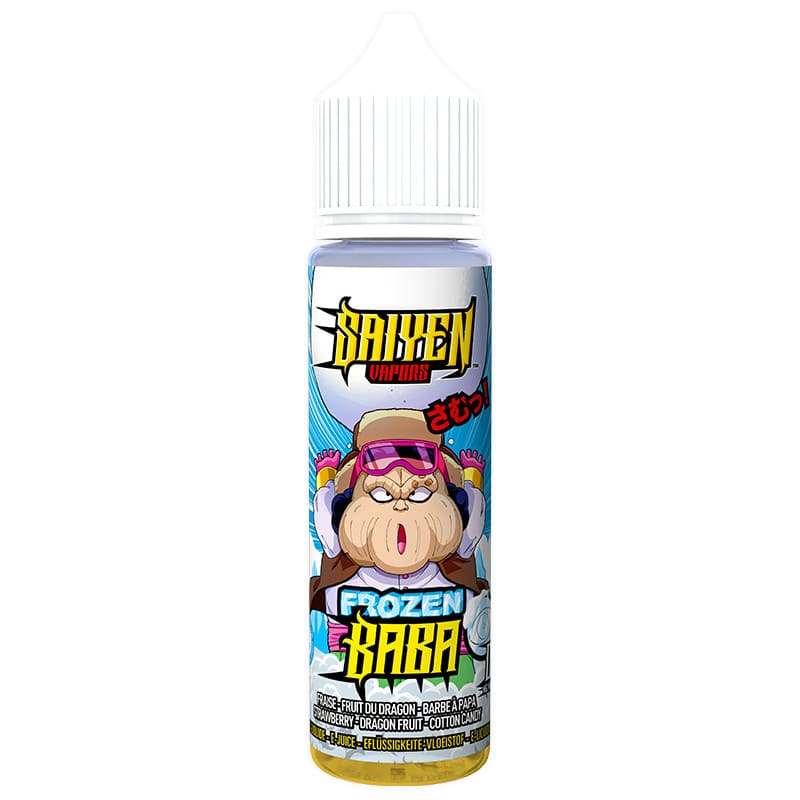 SWOKE Saiyen Vapors Frozen Baba - E-liquide 50ml 0mg
