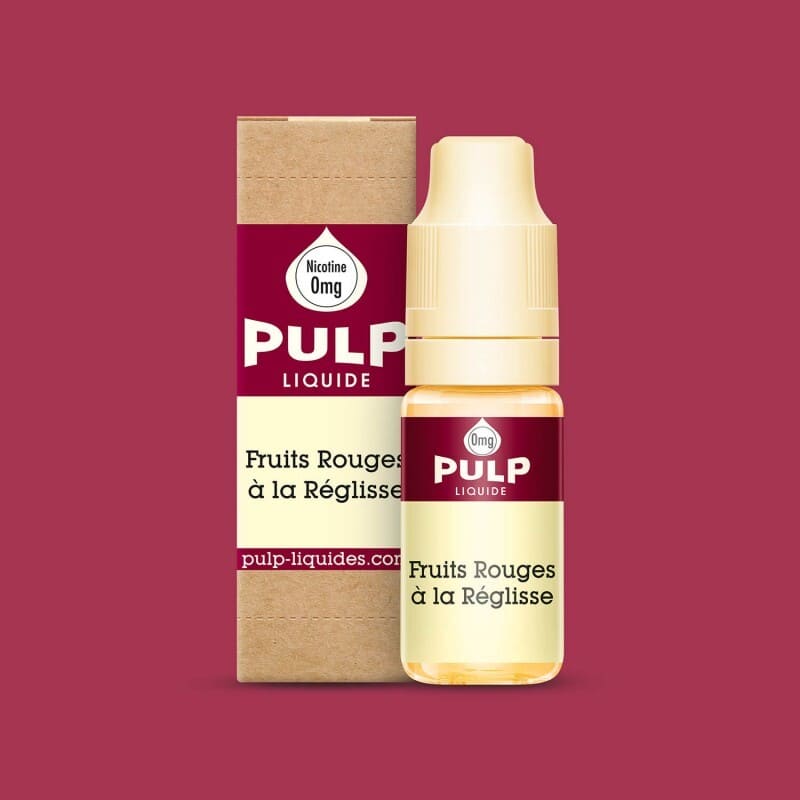 E-liquide Fruits Rouges à la Réglisse 10ml - PULP Original