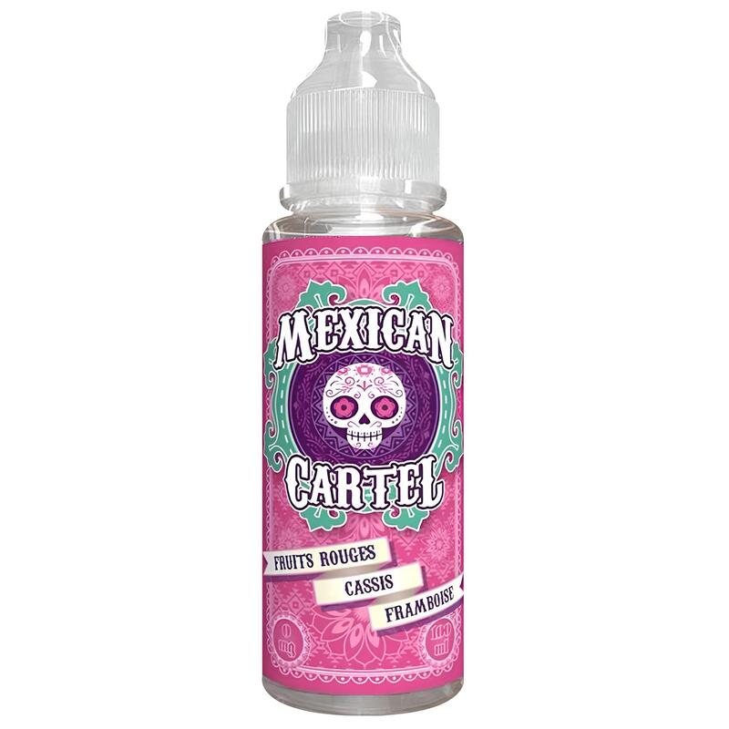 MEXICAN CARTEL Fruits Rouges Cassis Framboise - E-liquide 50ml/100ml 0mg