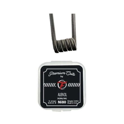 FUMYTECH - Pack de 10 Coils Prémontés Alien DL Ni80 28Gx3+36G 0.3Ω (10pcs) | VAPEVO