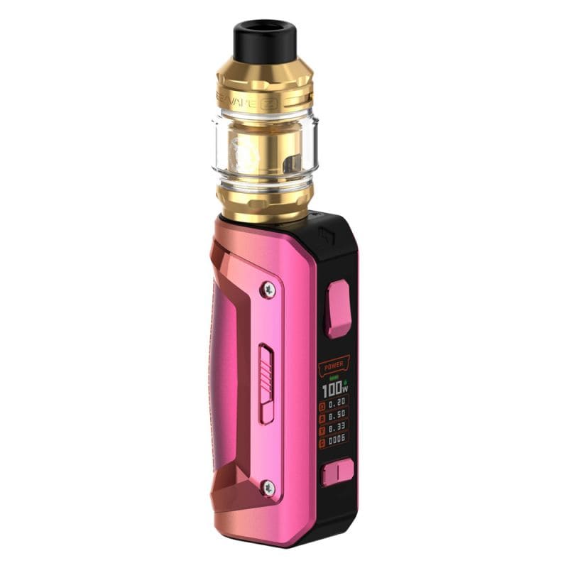 GEEKVAPE Aegis Solo 2 S100 - Kit E-Cigarette 100W 5.5ml-Pink Gold-VAPEVO