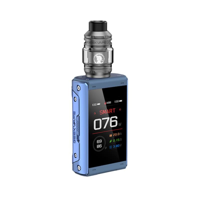 GEEKVAPE Aegis X Touch T200 - Kit E-Cigarette 200W 5.5ml-Azure Blue-VAPEVO