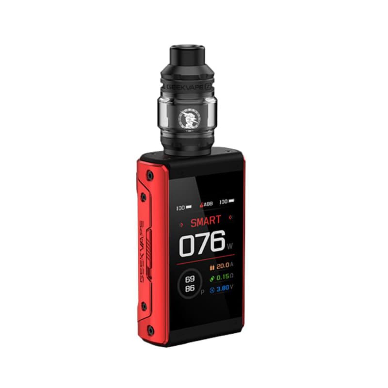GEEKVAPE Aegis X Touch T200 - Kit E-Cigarette 200W 5.5ml-Claret Red-VAPEVO