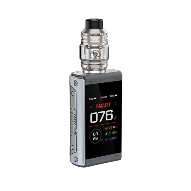 GEEKVAPE Aegis X Touch T200 - Kit E-Cigarette 200W 5.5ml-Silver-VAPEVO