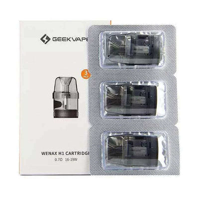 GEEKVAPE Wenax H1 - Pack de 3 Cartouches Pod 2.5ml 0.7 ohm | VAPEVO