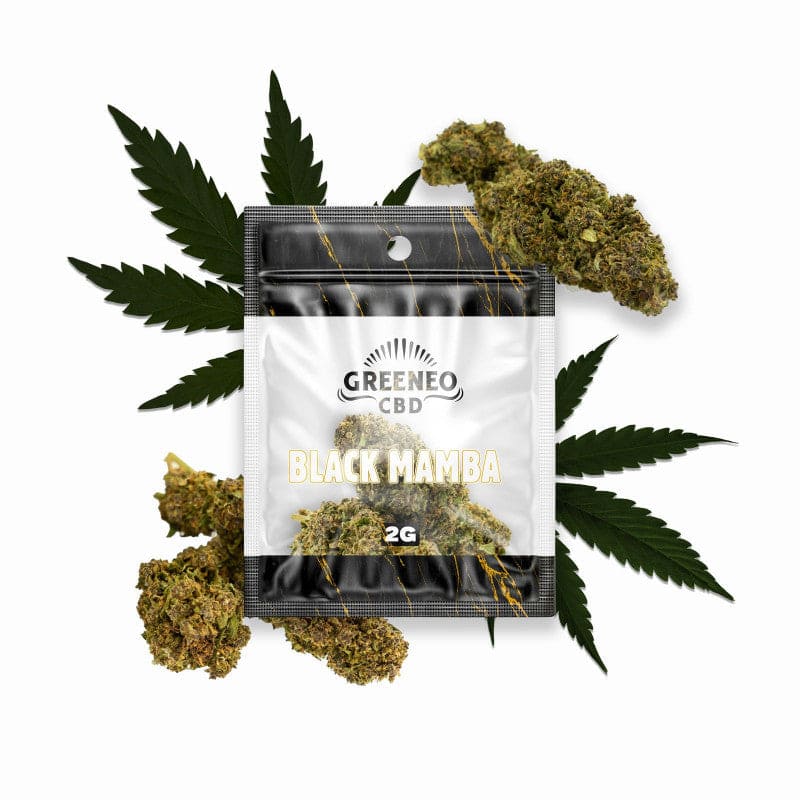 GREENEO Black Mamba - Fleurs de CBD 2g | VAPEVO