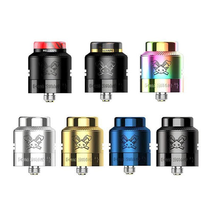 HELLVAPE Dead Rabbit 4 RDA - Atomiseur Reconstructible 24mm-Blue-VAPEVO