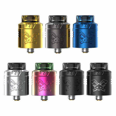 HELLVAPE Dead Rabbit Solo RDA - Atomiseur Reconstructible 22mm Matte Black | VAPEVO