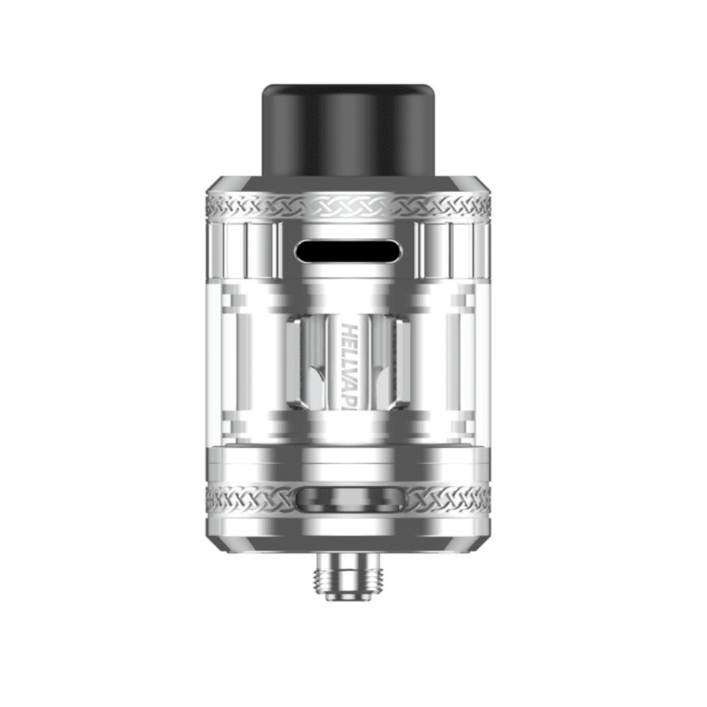 HELLVAPE Fat Rabbit Sub-Ohm Tank V2 - Clearomiseur 4/5ml 28mm-Matte Full Black-VAPEVO
