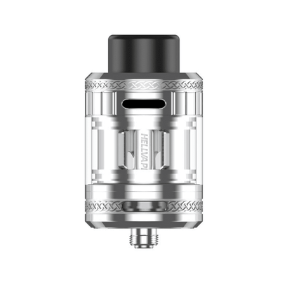 HELLVAPE Fat Rabbit Sub-Ohm Tank V2 - Clearomiseur 4/5ml 28mm-Matte Full Black-VAPEVO