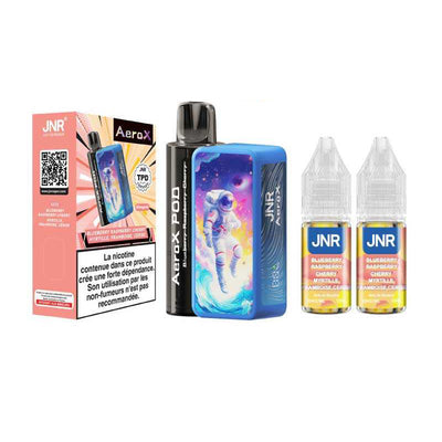 JNR Aero X 32K - Puff Rechargeable 20mg 20 mg Blueberry Raspberry Cherry | VAPEVO