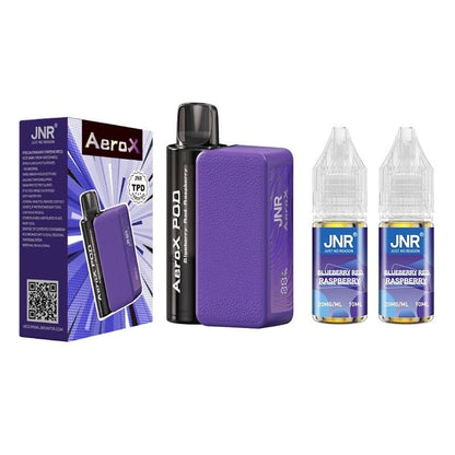JNR Aero X 32K - Puff Rechargeable 20mg-20 mg-Blueberry Red Raspberry-VAPEVO