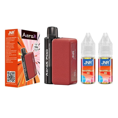 JNR Aero X 32K - Puff Rechargeable 20mg 20 mg Watermelon Ice | VAPEVO