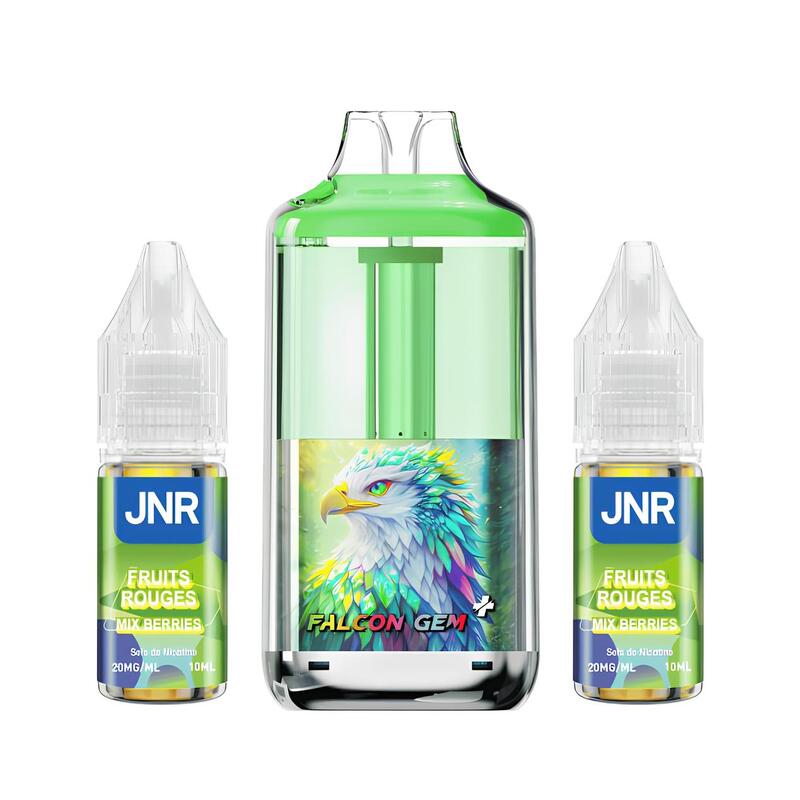 JNR Falcon Gem+ 30K - Puff Rechargeable 20mg-20 mg-Strawberry Ice-VAPEVO