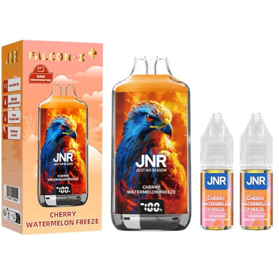 JNR Falcon X 28000 - Puff Rechargeable 20mg 20 mg Cherry Watermelon Freeze | VAPEVO