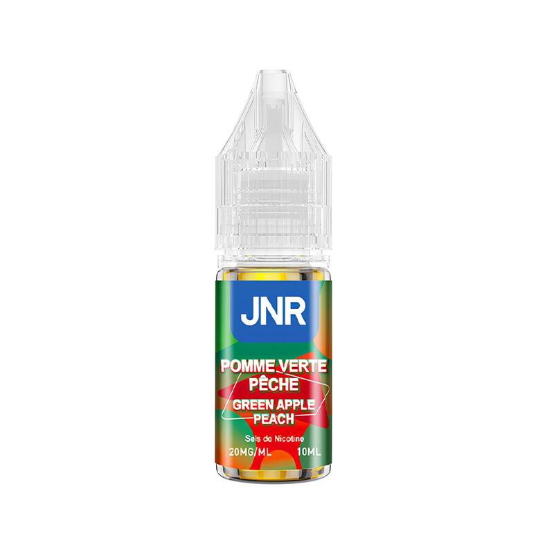 JNR Green Apple Peach - Sel de nicotine 10ml-20 mg-VAPEVO
