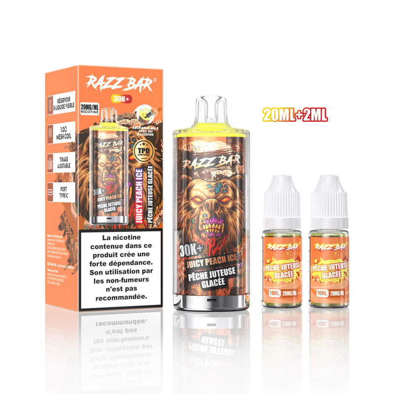 Kit Razz Bar 30K 20mg