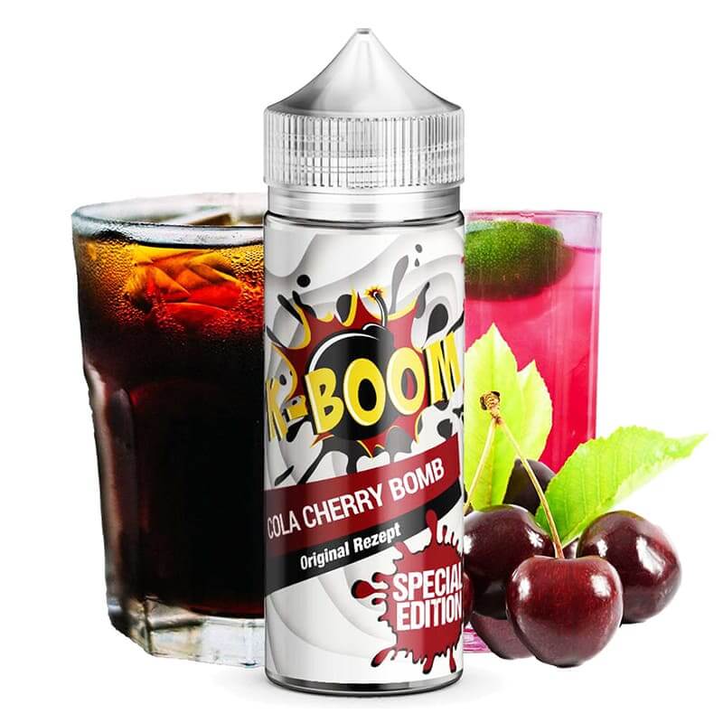 K-BOOM Special Edition - Cherry Cola Bomb - Aroma 10ml ( Flacon 120ml ...
